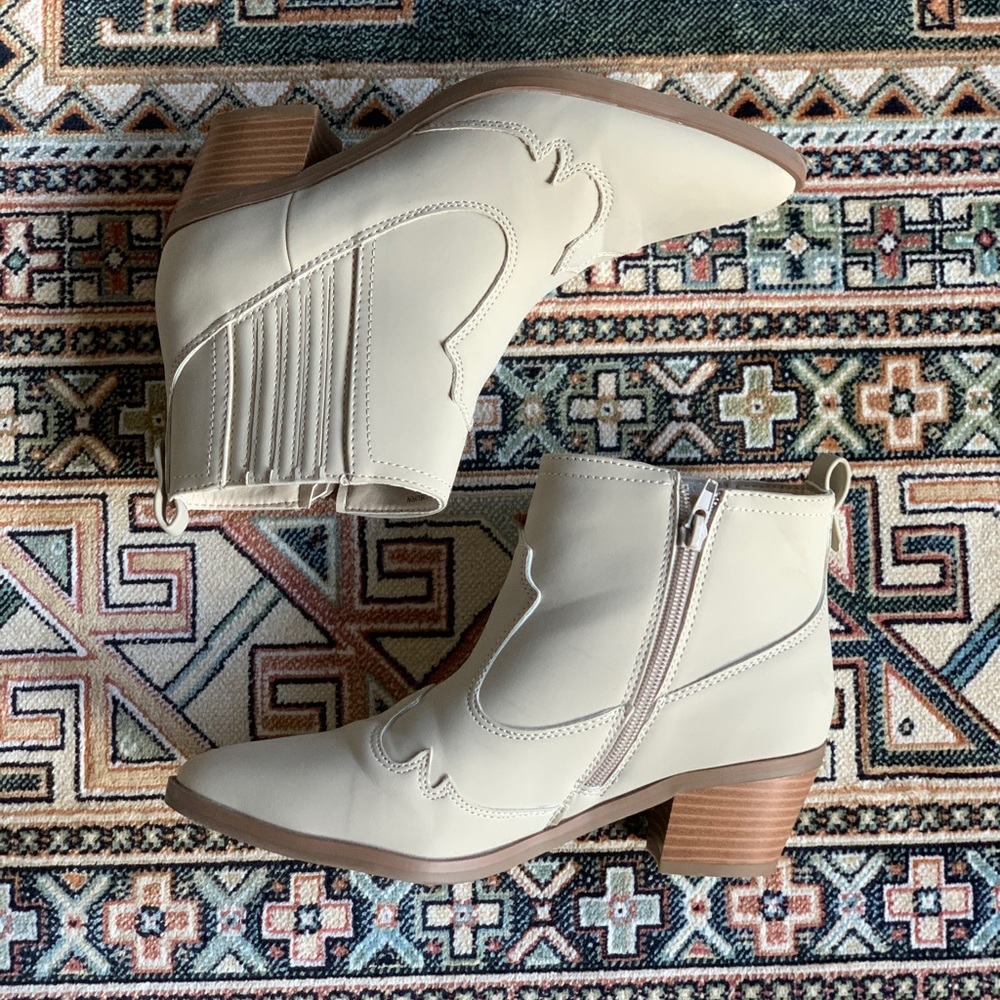 Western style booties